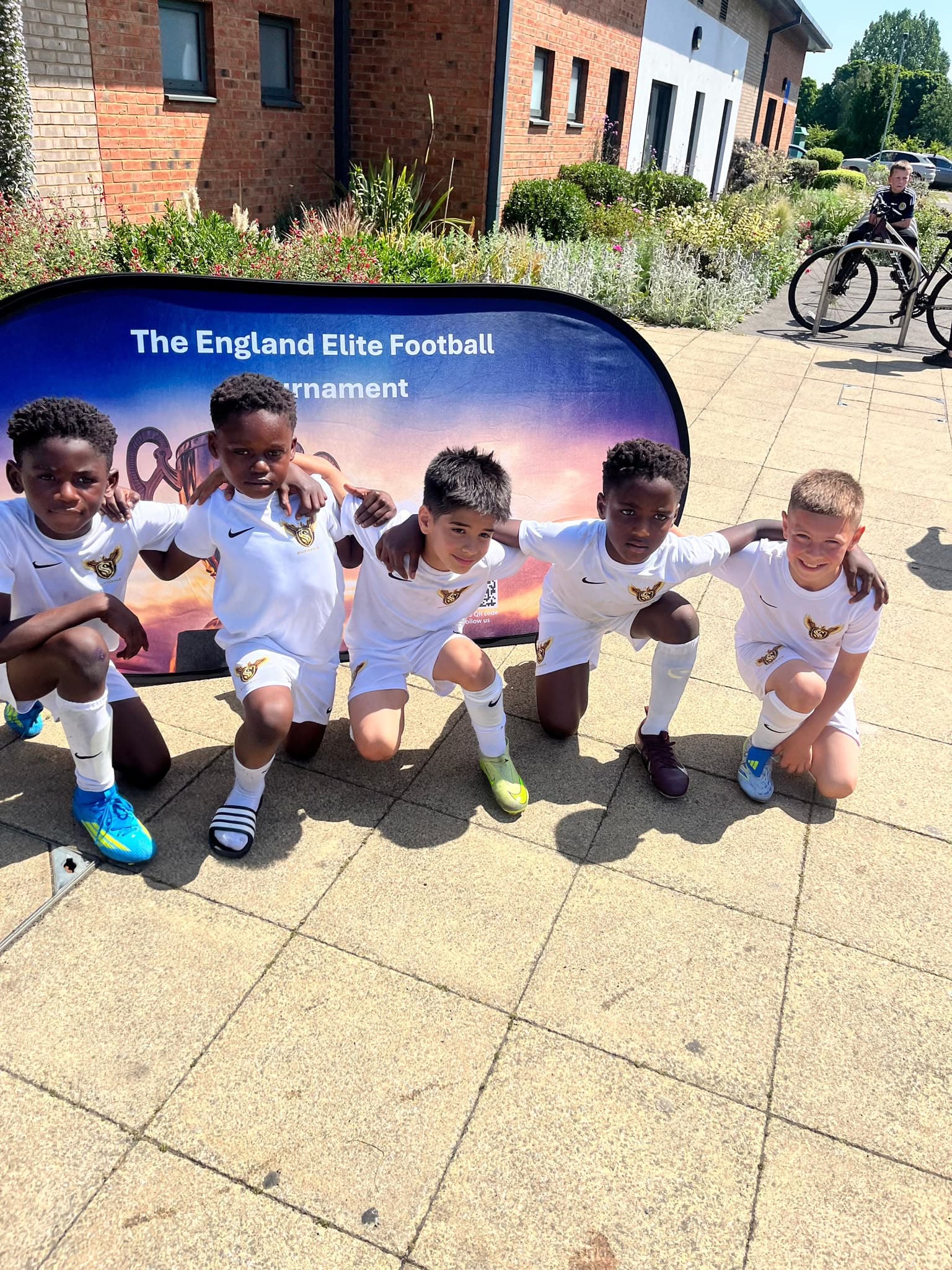 Supreme Showcase players at The England Elite Football Tournament